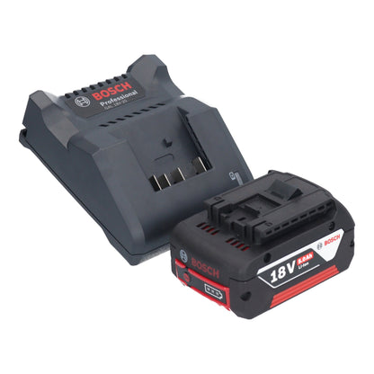 Ponceuse excentrique à batterie Bosch GEX 185-LI Professional 18 V 125 mm sans balai + 1x batterie 5,0 Ah + chargeur