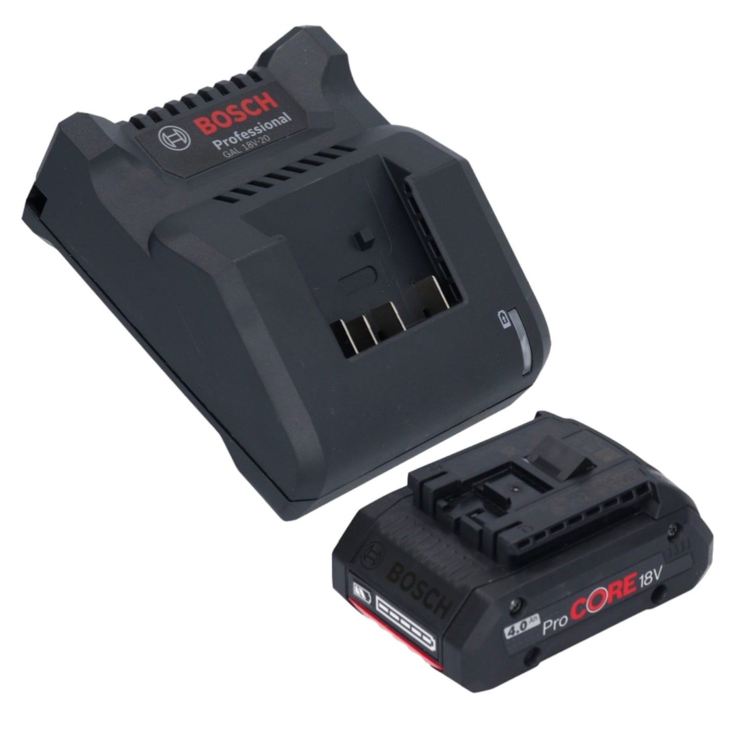 Ponceuse excentrique à batterie Bosch GEX 185-LI Professional 18 V 125 mm sans balais + 1 batterie ProCORE 4,0 Ah + chargeur