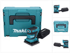 Lijadora orbital inalámbrica Makita DBO 480 ZJ 18 V 112 x 102 mm + Makpac - sin batería, sin cargador