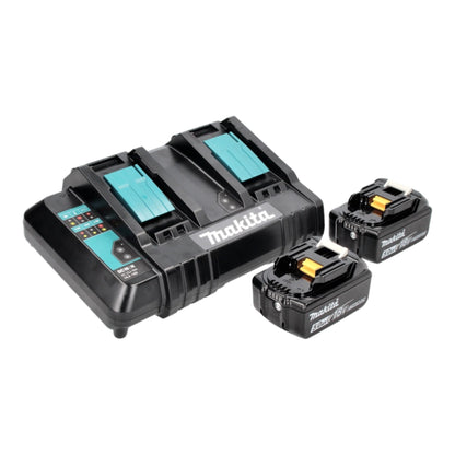 Makita DLM 480 CT2 tondeuse à gazon sans fil 36 V (2x 18 V) 48 cm 62 l + 2x batterie 5,0 Ah + chargeur