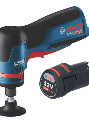 Bosch GWG 12V-50 S Meuleuse droite sans fil professionnelle 12 V 6 mm sans balais + 1x batterie 3,0 Ah - sans chargeur