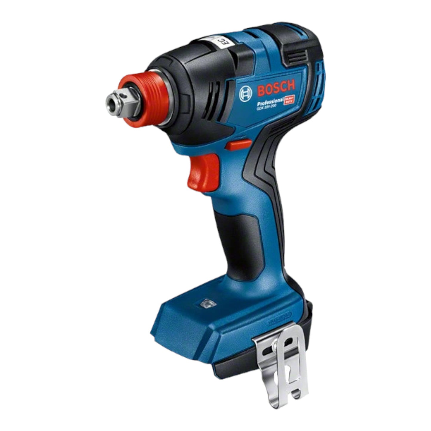 Bosch GDX 18V-200 Professional Clé à chocs rotative sans fil 18 V 200 Nm sans balais + 2 batteries 4,0 Ah + chargeur