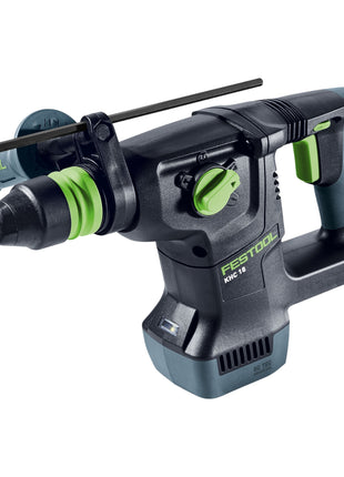 Marteau combiné à batterie Festool KHC 18 EB-Basic 18 V 2,6 J SDS-Plus brushless + 1x batterie 4,0 Ah + Systainer - sans chargeur