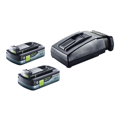 Marteau combiné à batterie Festool KHC 18 EB-Basic 18 V 2,6 J SDS-Plus sans balais + 2x batterie 4,0 Ah + chargeur + systainer