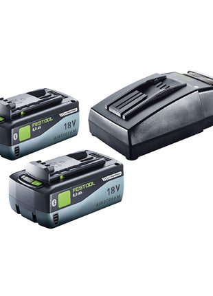 Marteau combiné à batterie Festool KHC 18 EB-Basic 18 V 2,6 J SDS-Plus brushless + 2x batterie 8,0 Ah + chargeur + systainer