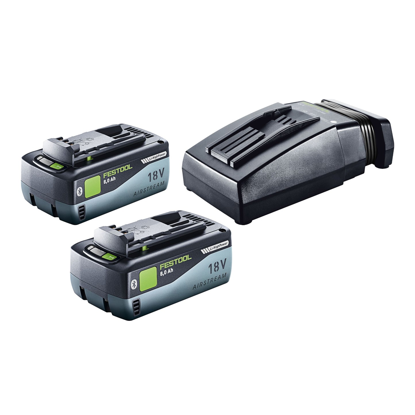 Marteau combiné à batterie Festool KHC 18 EB-Basic 18 V 2,6 J SDS-Plus brushless + 2x batterie 8,0 Ah + chargeur + systainer