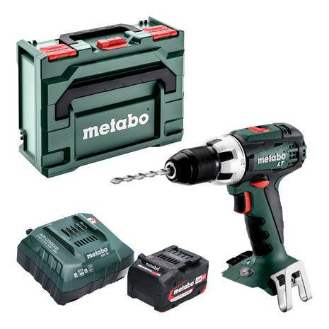 Perceuse-visseuse sans fil Metabo BS 18 LT 18 V 60 Nm + 1x batterie 4,0 Ah + chargeur + métaBOX