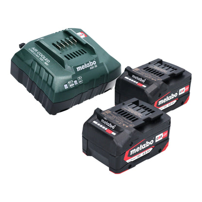 Perceuse-visseuse sans fil Metabo BS 18 LT 18 V 60 Nm (602102500) + 2x batteries 4,0 Ah + chargeur + métaBOX