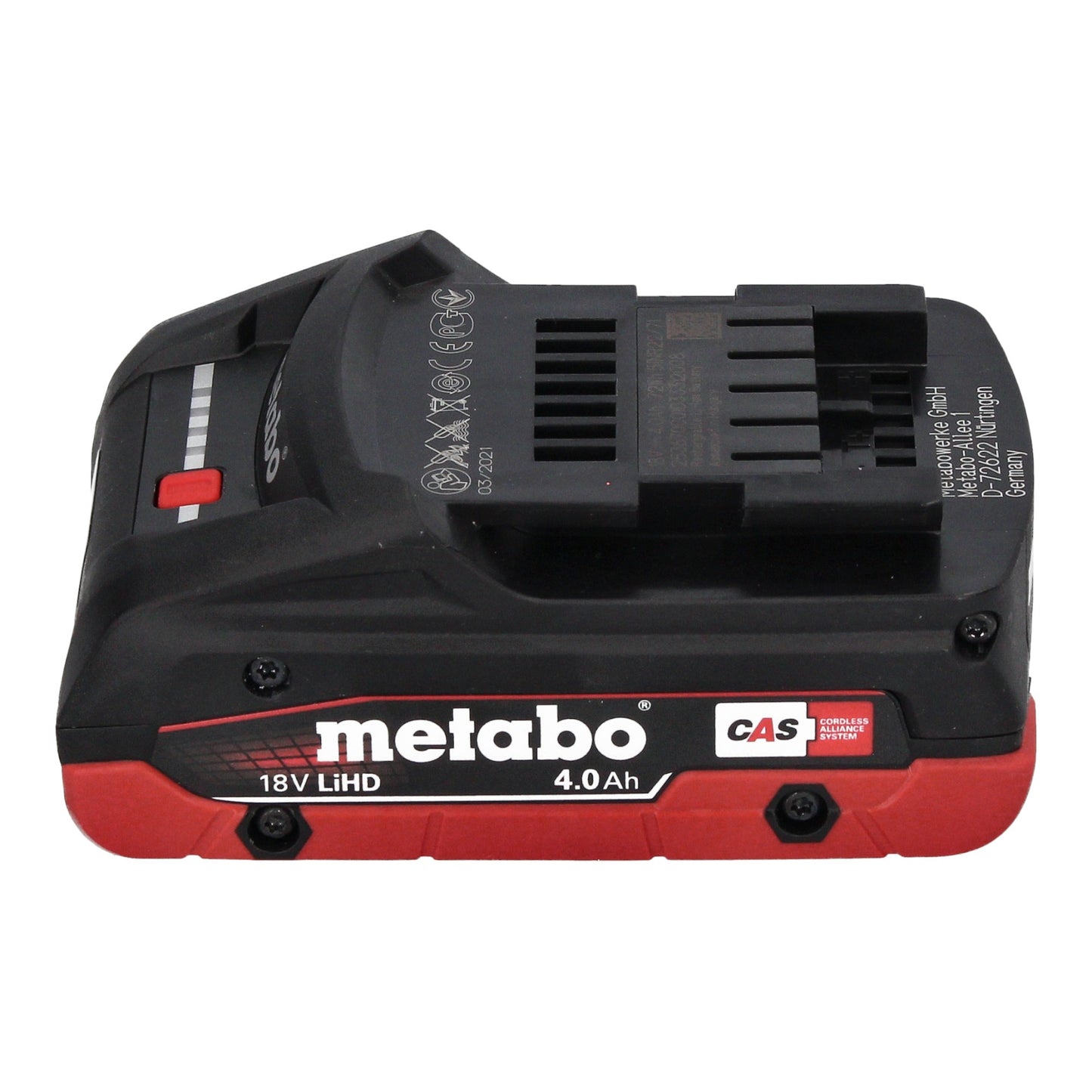 Perceuse-visseuse sans fil Metabo BS 18 LT 18 V 60 Nm + 1x batterie LiHD 4,0 Ah + metaBOX - sans chargeur