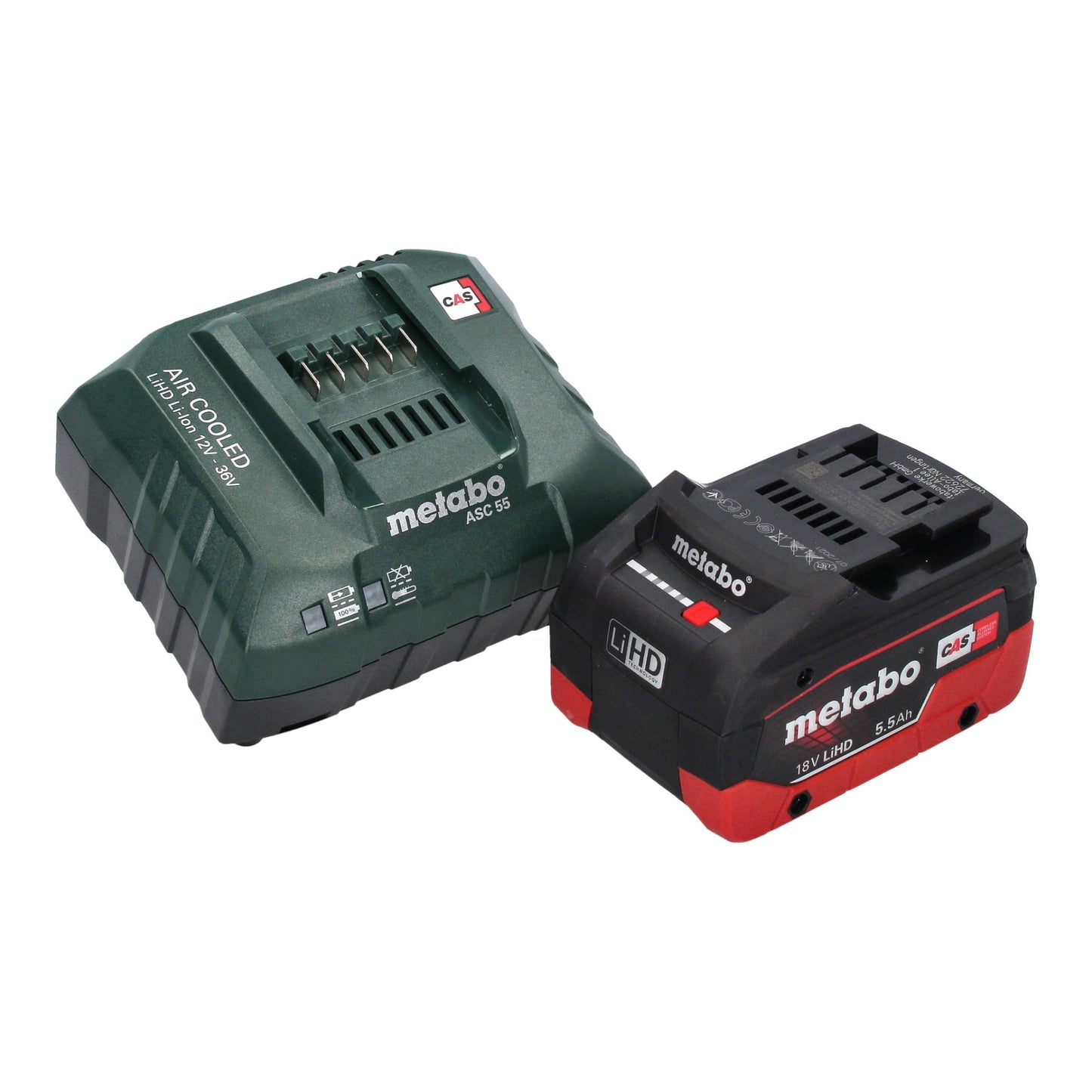 Perceuse-visseuse sans fil Metabo BS 18 LT 18 V 60 Nm + 1 batterie LiHD 5,5 Ah + chargeur + métaBOX