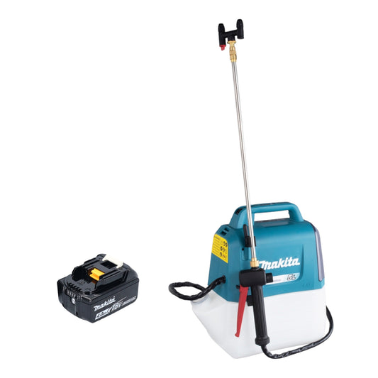 Makita DUS 054 M Akku Druckspritze 18 V 5,0 l 3,0 bar + 1x Akku 4,0 Ah - ohne Ladegerät