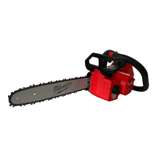 Tronçonneuse à batterie Milwaukee M18 FTCHS35-801 avec poignée supérieure 35 cm + 1x batterie 8,0 Ah + chargeur