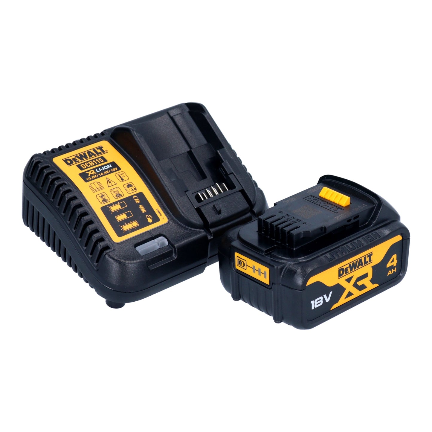 Sécateur à batterie DeWalt DCMPP 568 M1 18 V 38 mm + 1x batterie 4,0 Ah + chargeur