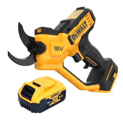 Sécateur à batterie DeWalt DCMPP 568 N 18 V 38 mm + 1x batterie 5,0 Ah - sans chargeur