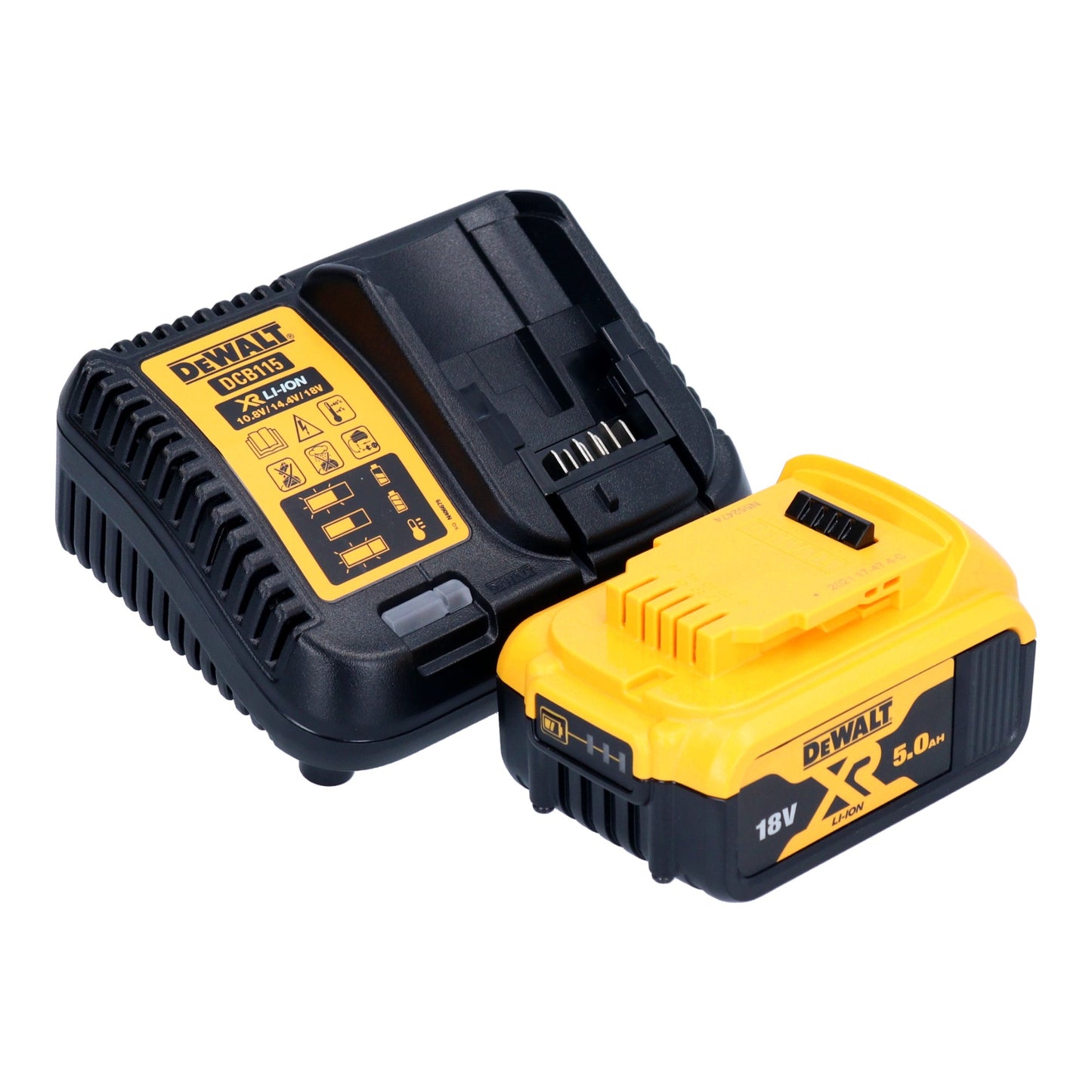 DeWalt DCMPP 568 P1 Akku Astschere 18 V 38 mm + 1x Akku 5,0 Ah + Ladegerät