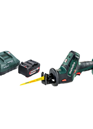 Sierra alternativa de batería Metabo SSE 18 LTX Compact 18 V 13 mm + 1x batería 4,0 Ah + cargador