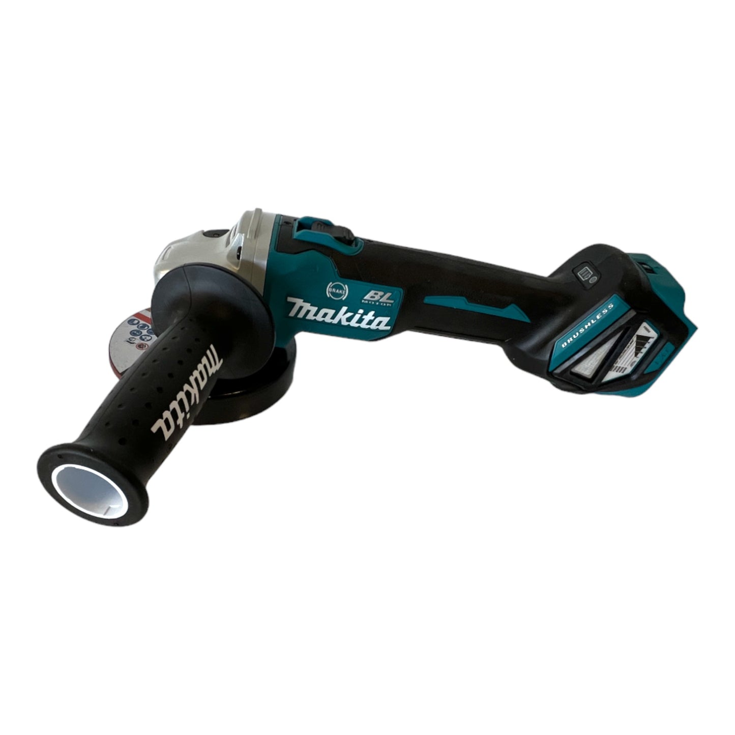 Makita DGA 514 RFJU1 Akku Winkelschleifer 18 V 125 mm Brushless + 2x Akku 3,0 Ah + Ladegerät + Makpac