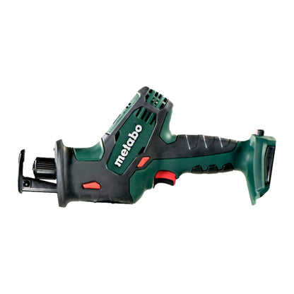 Metabo SSE 18 LTX Scie alternative à batterie compacte scie sabre 18 V 13 mm + 1x batterie LiHD 4,0 Ah - sans chargeur