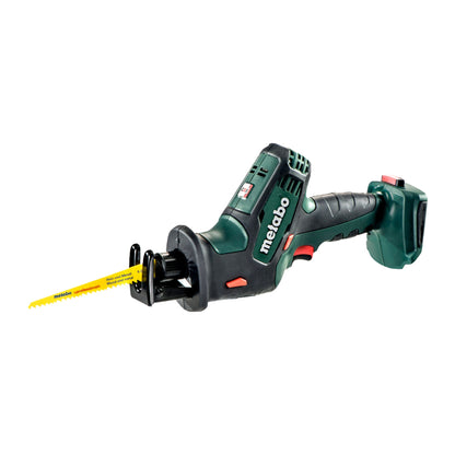 Metabo SSE 18 LTX Scie alternative à batterie compacte scie sabre 18 V 13 mm + 1x batterie LiHD 4,0 Ah - sans chargeur