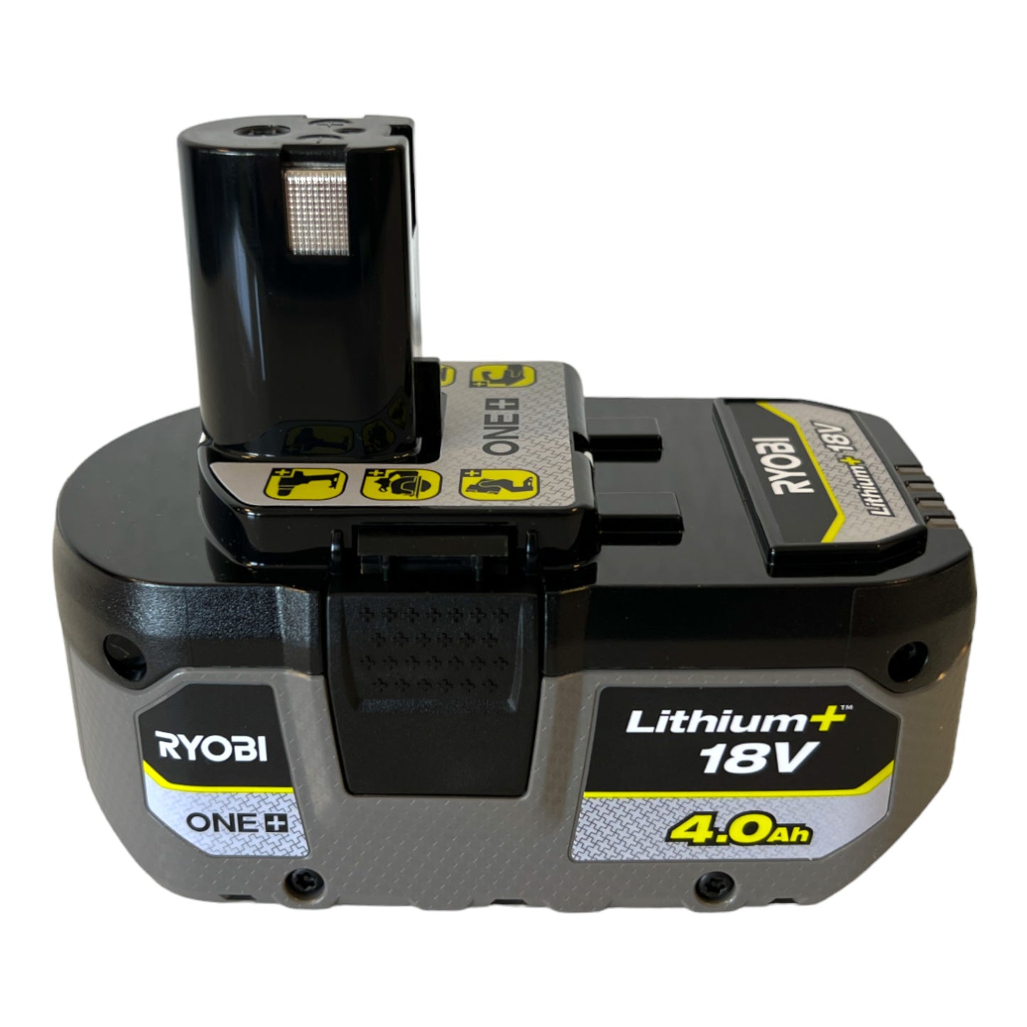 Ryobi 2x batterie RB1840X 18 V 4,0 Ah / 4000 mAh Li-Ion ONE+ HP (2x 5133005053) avec indicateur de niveau de charge