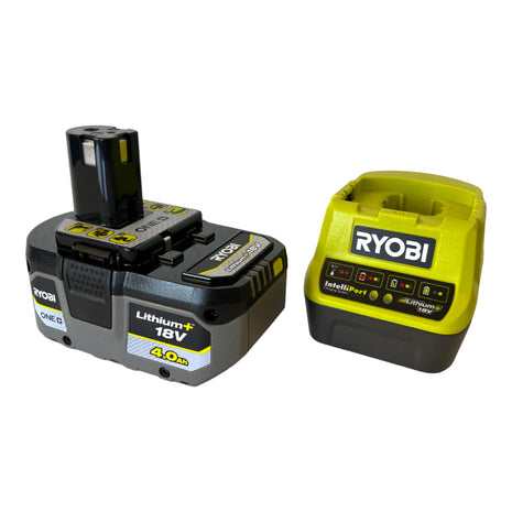 Ryobi RC18120-140X kit de démarrage 18 V ONE+ avec 1x batterie 4,0 Ah + chargeur (5133005091)