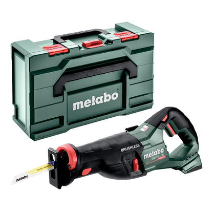 Scie sabre sans fil Metabo SSEP 18 LT BL 18 V 32 mm brushless (601617840) + Metabox - sans batterie, sans chargeur