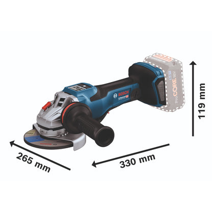 Meuleuse d'angle sans fil Bosch GWS 18V-15 PSC Professional 18 V 125 mm (06019H6B02) BITURBO Brushless + L-Boxx - sans batterie, sans chargeur