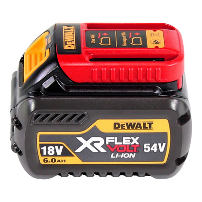 Meuleuse d'angle sur batterie DeWalt DCG 460 N 54 V 230 mm + 1x batterie 6,0 Ah - sans chargeur