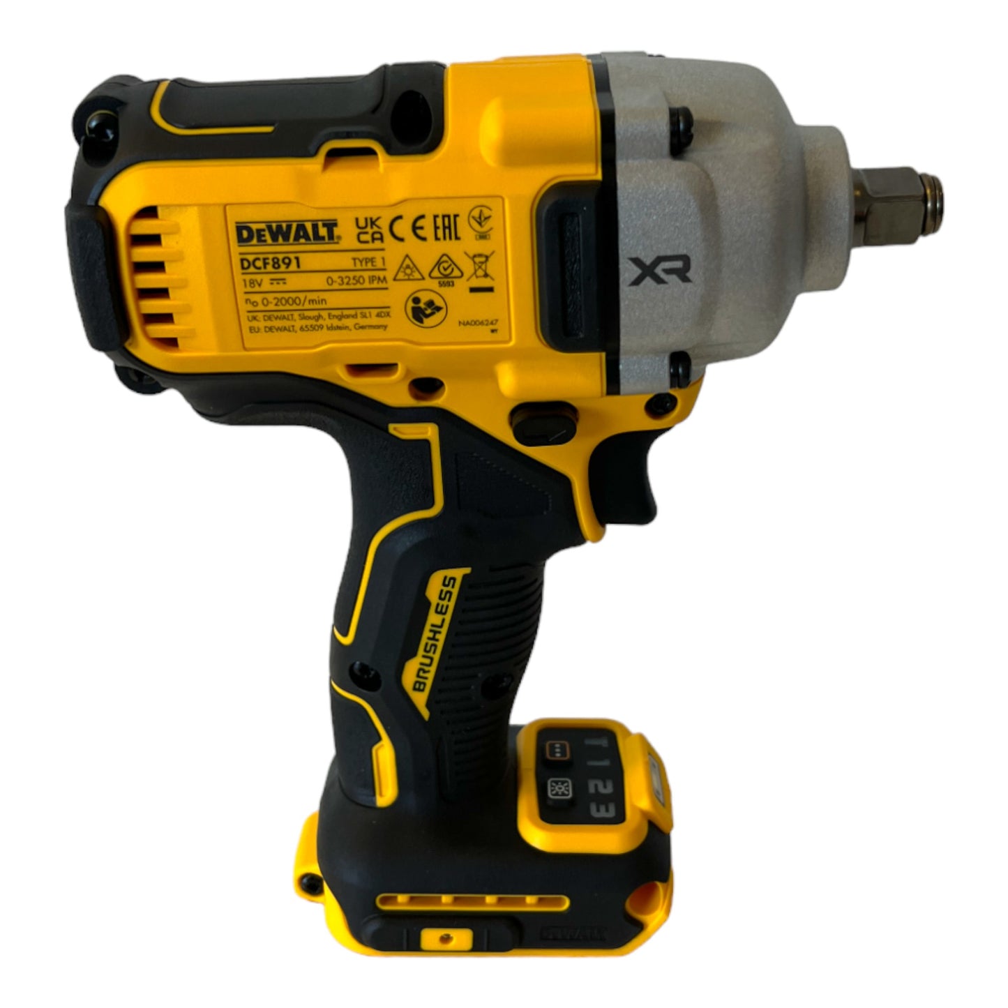 DeWalt DCF 891 N Akku Schlagschrauber 18 V 1084 Nm 1/2" Brushless + 1x Powerstack Akku 1,7 Ah - ohne Ladegerät