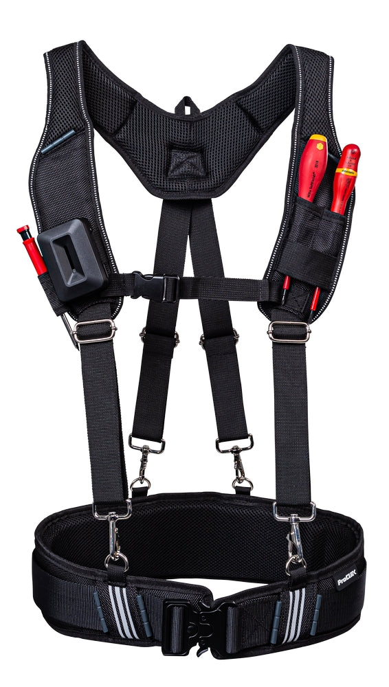 L-BOXX ProClick Set 9 - 1x Ceinture à outils ProCLick M (6100000958) + 1x Smartpouch S (6100000964 + 1 Toolpouch L (6100000956) + 3x Support (6100000971)