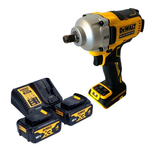 Clé à chocs sans fil DeWalt DCF 891 D2 18 V 1084 Nm 1/2" sans balais + 2x batteries 4,0 Ah + chargeur