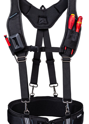 L-BOXX ProClick Set 11 - 1x ceinture à outils ProCLick M (6100000958) + 1x support pour marteau S (6100000962) + 1 pochette à clous M (6100000953) + 2x support (6100000971)