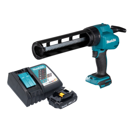 Makita DCG 180 RY1 pistolet à cartouche avec batterie 18 V + 1x batterie 1,5 Ah + chargeur