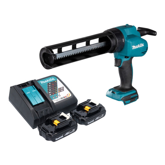 Pistolet à cartouche sur batterie Makita DCG 180 RY 18 V + 2x batteries 1,5 Ah + chargeur