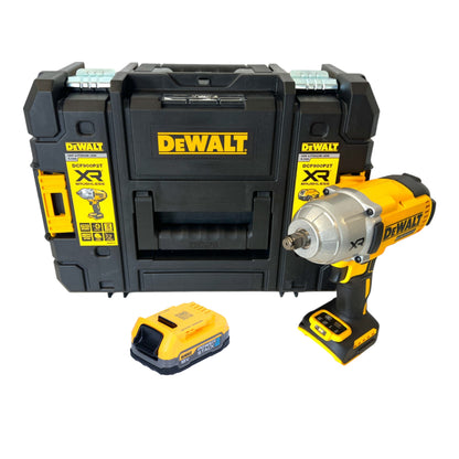 DeWalt DCF 900 NT Akku Schlagschrauber 18 V 1396 Nm 1/2" + 1x Powerstack Akku 1,7 Ah + TSTAK - ohne Ladegerät