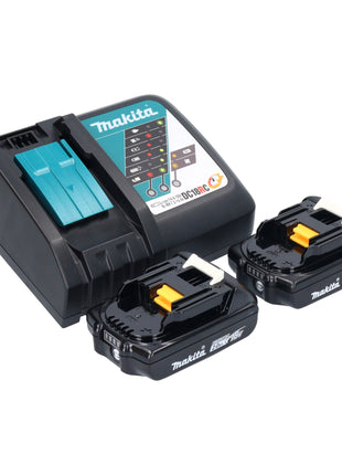 Bouilloire à batterie Makita DKT 360 RA2 36 V (2x 18 V) 0,8 L + 2x batterie 2,0 Ah + chargeur