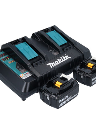 Bouilloire à batterie Makita DKT 360 PG2 36 V (2x 18 V) 0,8 L + 2x batterie 6,0 Ah + double chargeur