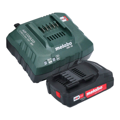 Metabo ST 18 LT 130 BL Akku Stichsäge 18 V 130 mm Brushless + 1x Akku 2,0 Ah + Ladegerät + Metabox