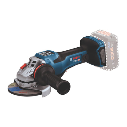 Bosch GWS 18V-15 PSC Professional Akku Winkelschleifer 18 V 125 mm BITURBO Brushless + 1x ProCORE Akku 5,5 Ah + L-Boxx - ohne Ladegerät