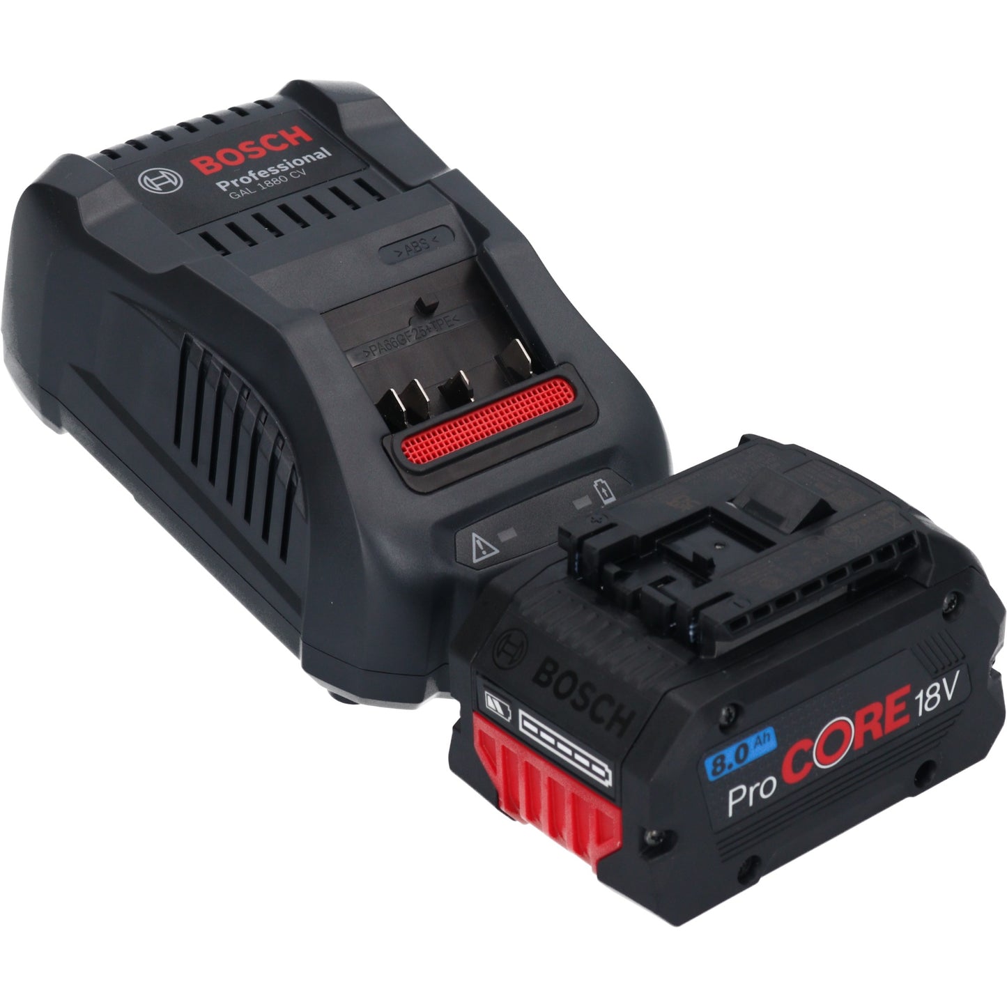 Meuleuse d'angle sur batterie Bosch GWS 18V-15 PSC Professional 18 V 125 mm BITURBO brushless + 1x batterie ProCORE 8,0 Ah + chargeur + L-Boxx