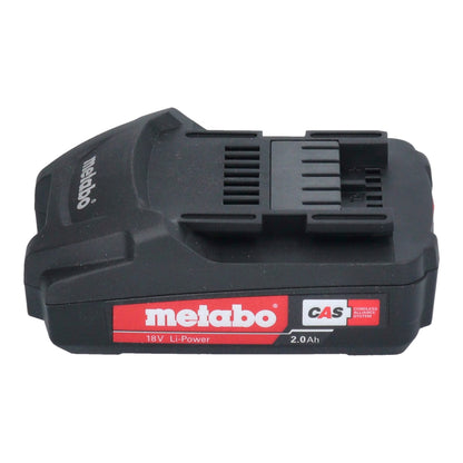 Scie sauteuse à batterie Metabo ST 18 L 90 18 V 90 mm + 1x batterie 2,0 Ah + Metabox - sans chargeur