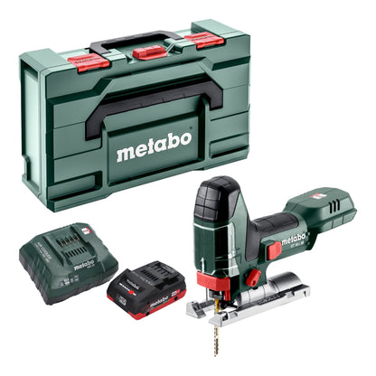 Scie sauteuse Metabo ST 18 L 90 sans fil 18 V 90 mm + 1 batterie LiHD 4,0 Ah + chargeur + Metabox