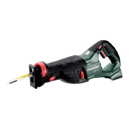 Scie sabre à batterie Metabo SSEP 18 LT 18 V 32 mm + 1x batterie LiHD 4,0 Ah + chargeur + Metabox