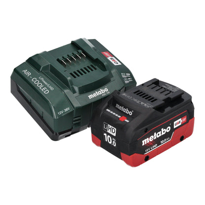 Scie sabre à batterie Metabo SSEP 18 LT 18 V 32 mm + 1 batterie LiHD 10,0 Ah + chargeur + Metabox