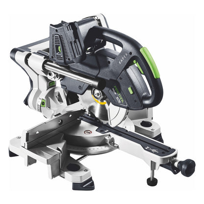 Festool KSC 60 EB-Basic KAPEX Akku Kapp Zugsäge 18 V / 36 V 216 mm Brushless + 2x Akku 5,0 Ah - ohne Ladegerät