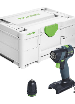 Festool TXS 18-Basic perceuse-visseuse sans fil 18 V 40 Nm sans balais + 2x batteries 4,0 Ah + chargeur rapide + systainer