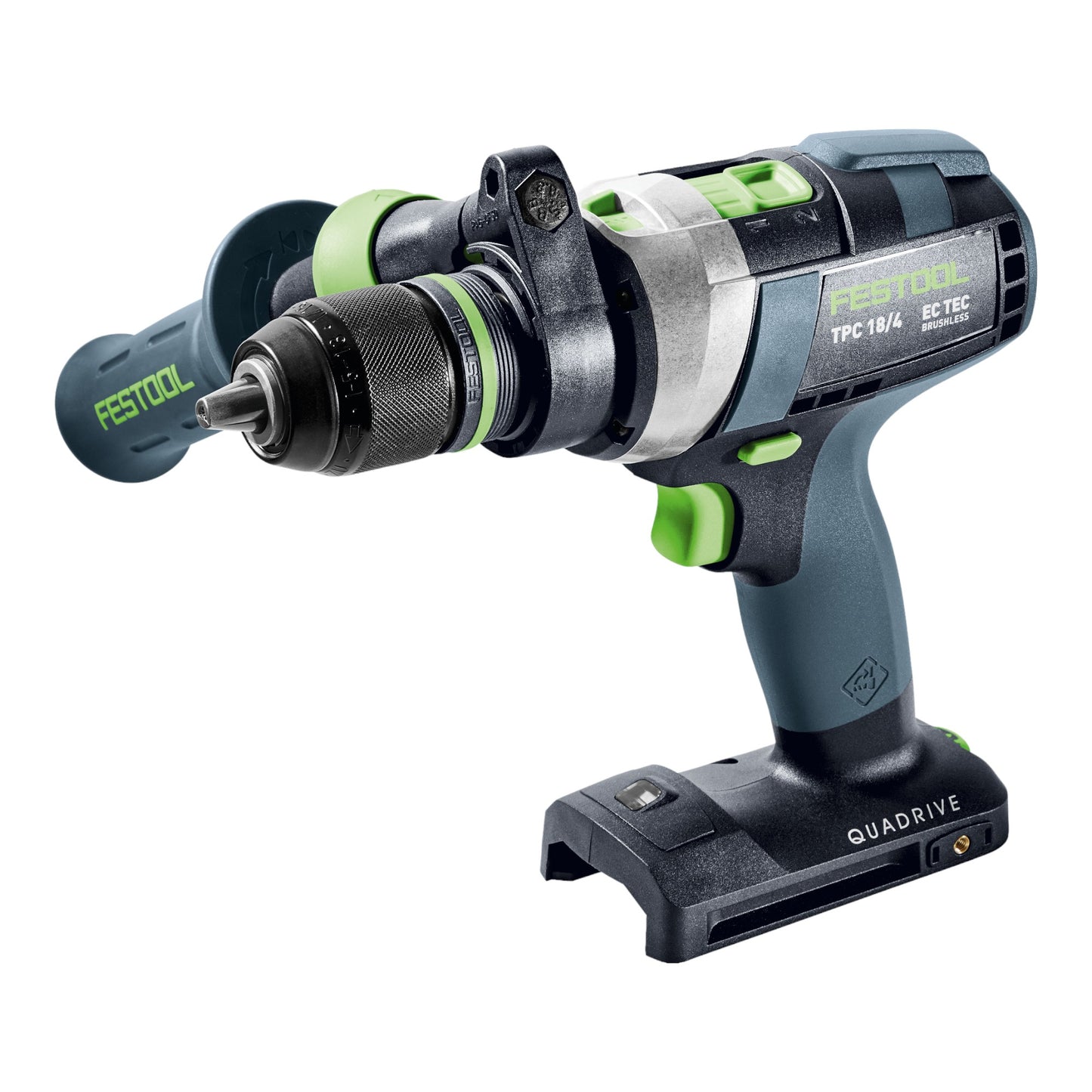 Perceuse à percussion sans fil Festool TPC 18/4 I-Basic 18 V 75 Nm + 2 batteries 8,0 Ah + chargeur rapide + systainer