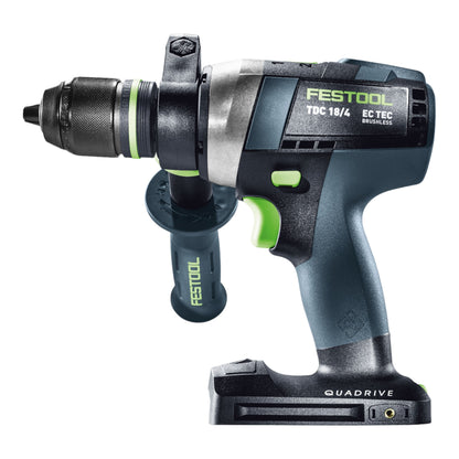 Festool TDC 18/4 I-Basic perceuse-visseuse sans fil 18 V 75 Nm sans balais + 2x batteries 4,0 Ah + chargeur rapide + systainer