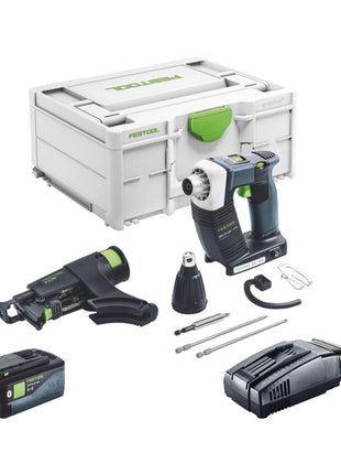 Festool DURADRIVE DWC 18-4500 Basic visseuse de chantier sans fil 18 V 14 Nm sans balais + 1x batterie 5,0 Ah + chargeur rapide + systainer