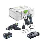 Festool DURADRIVE DWC 18-4500 Basic visseuse de chantier sans fil 18 V 14 Nm sans balais + 1x batterie 5,0 Ah + chargeur rapide + systainer